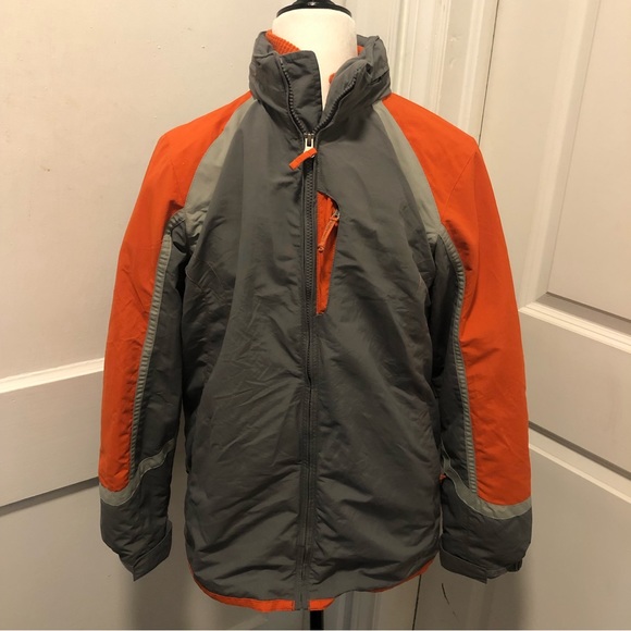 Ll Bean youth winter snow ski double lined coat size 14-16 - Picture 1 of 5